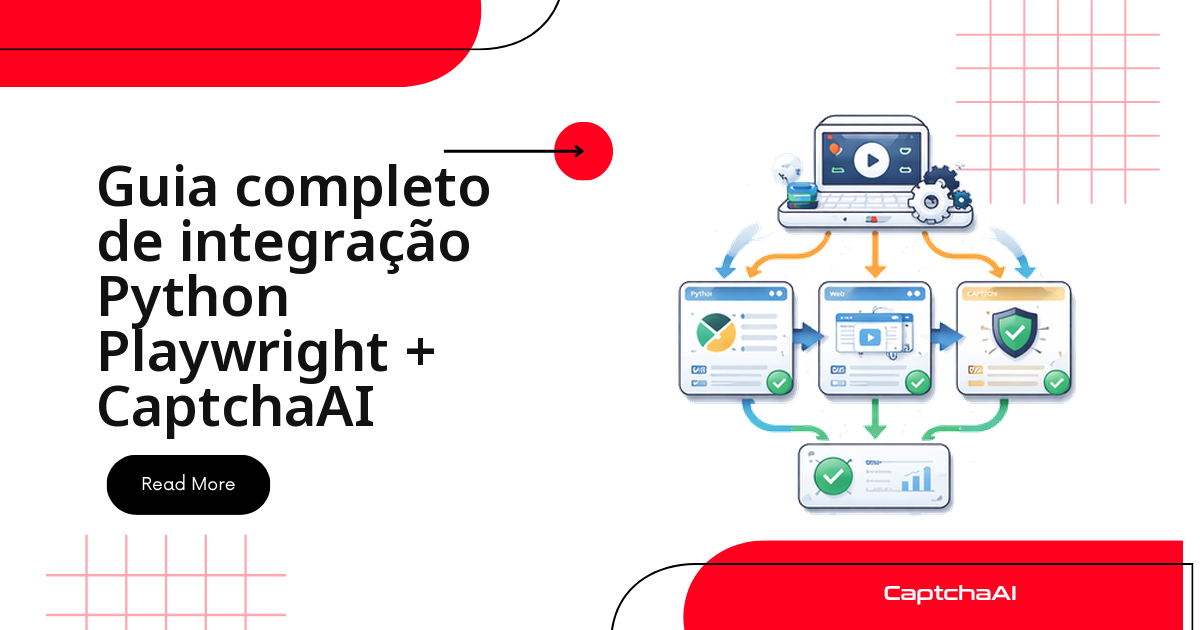 Guia completo de integração Python Playwright + CaptchaAI