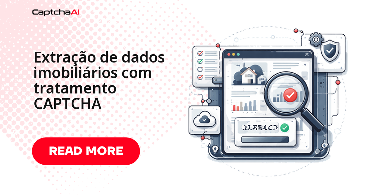 Extração de dados imobiliários com tratamento CAPTCHA