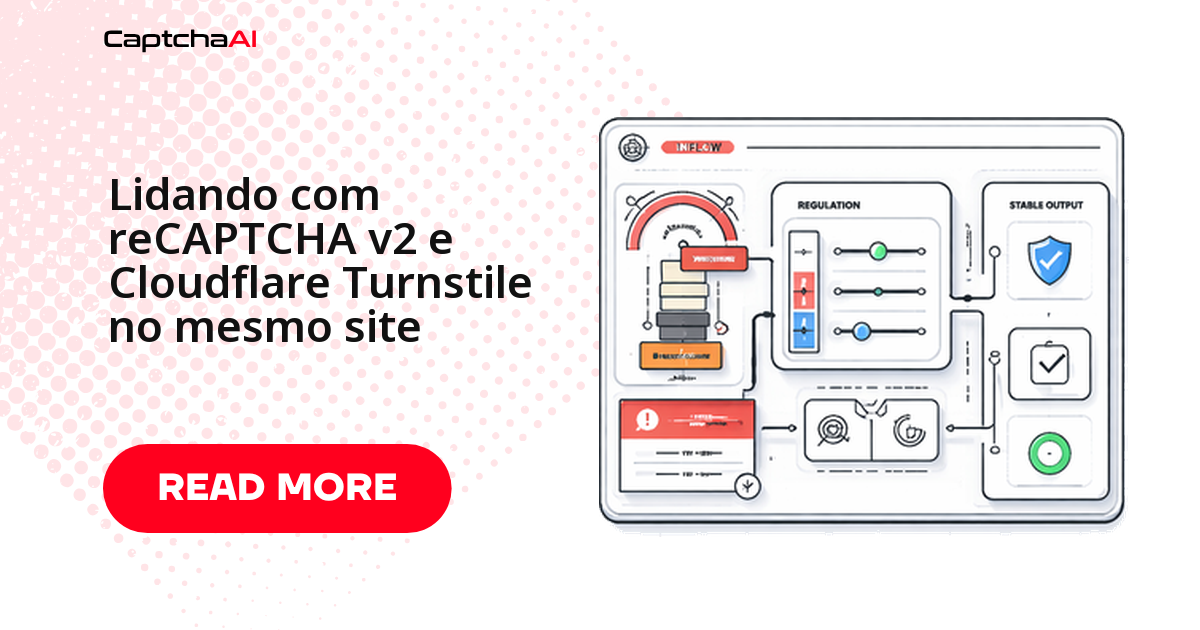 Lidando com reCAPTCHA v2 e Cloudflare Turnstile no mesmo site