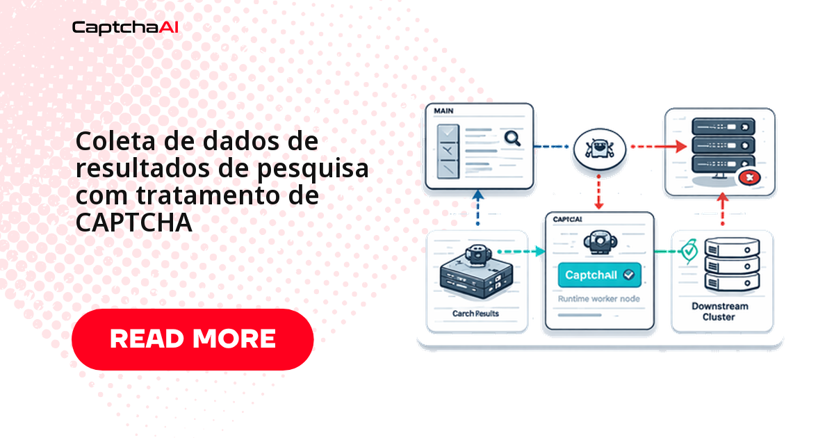 QA de CAPTCHA para busca interna em staging