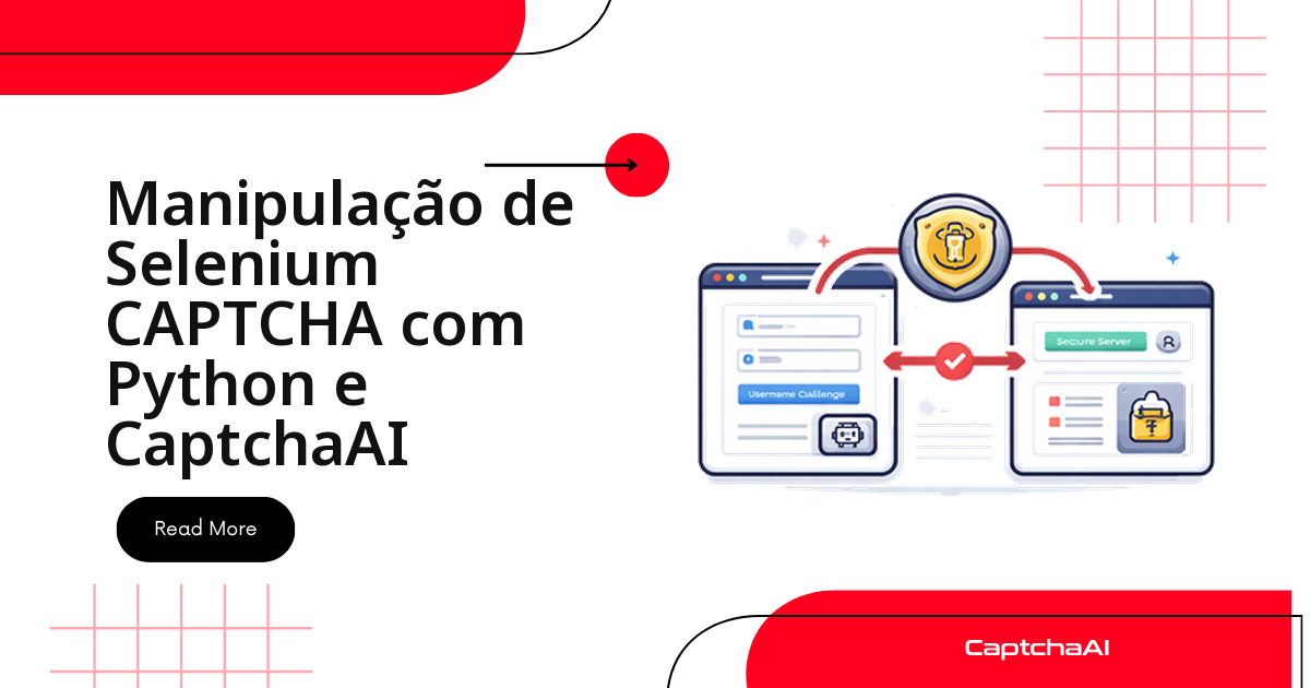 Manipulação de Selenium CAPTCHA com Python e CaptchaAI