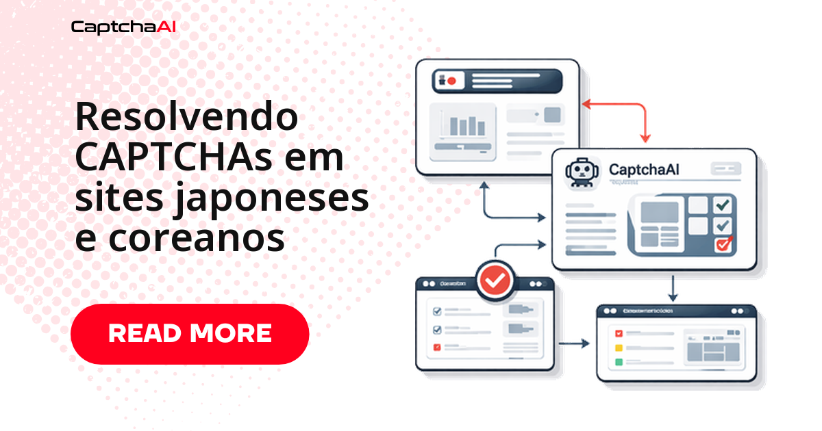 Resolvendo CAPTCHAs em sites japoneses e coreanos