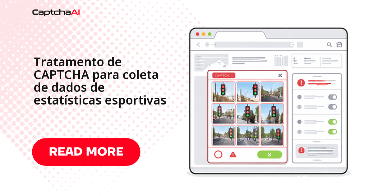 Tratamento de CAPTCHA para coleta de dados de estatísticas esportivas