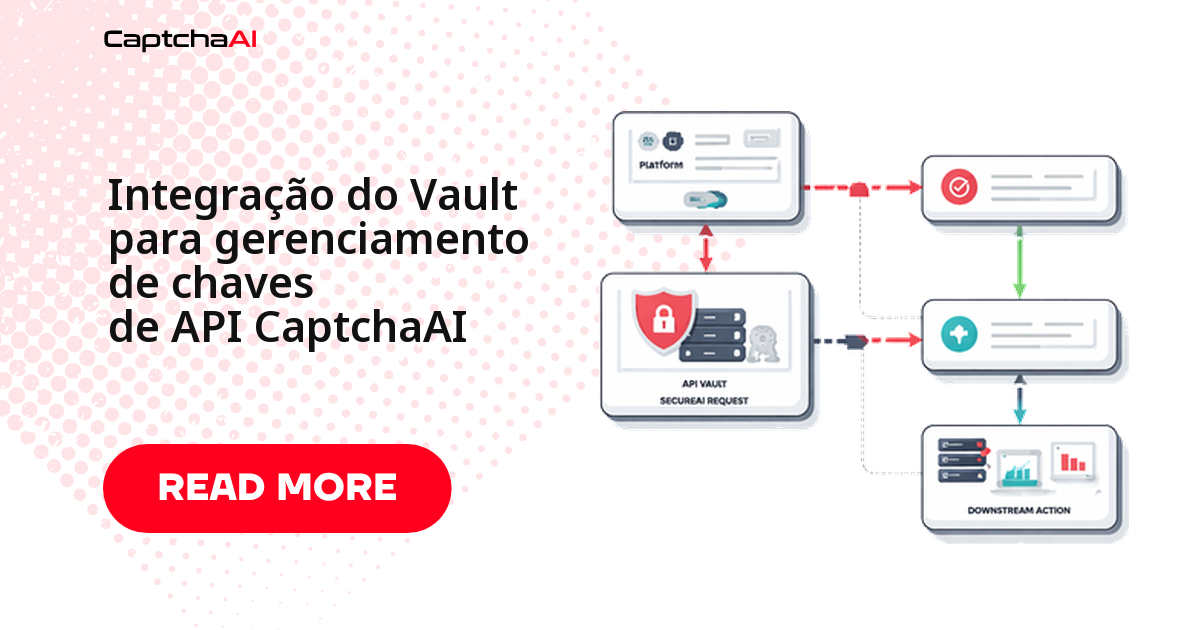 Integração do Vault para gerenciamento de chaves de API CaptchaAI