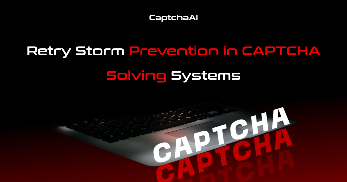 Retry Storm Prevention in CAPTCHA Solving Systems