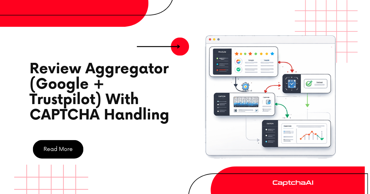 Review Aggregator (Google + Trustpilot) With CAPTCHA Handling