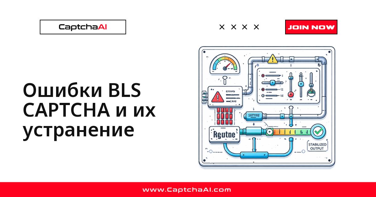 Ошибки BLS CAPTCHA и их устранение