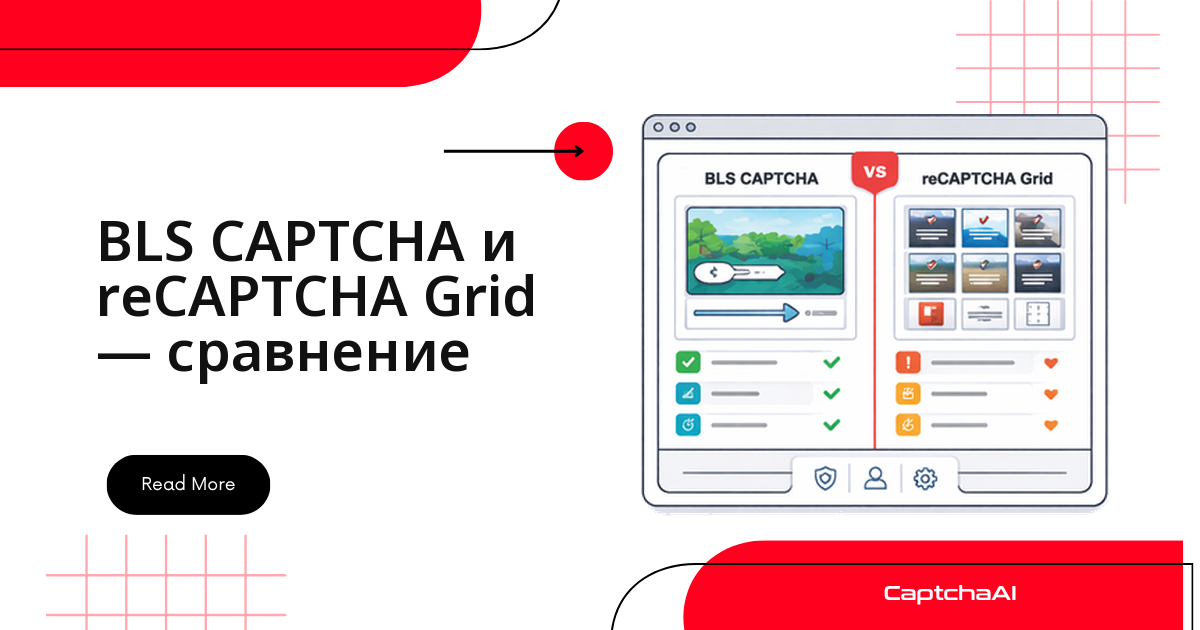 BLS CAPTCHA и reCAPTCHA Grid — сравнение