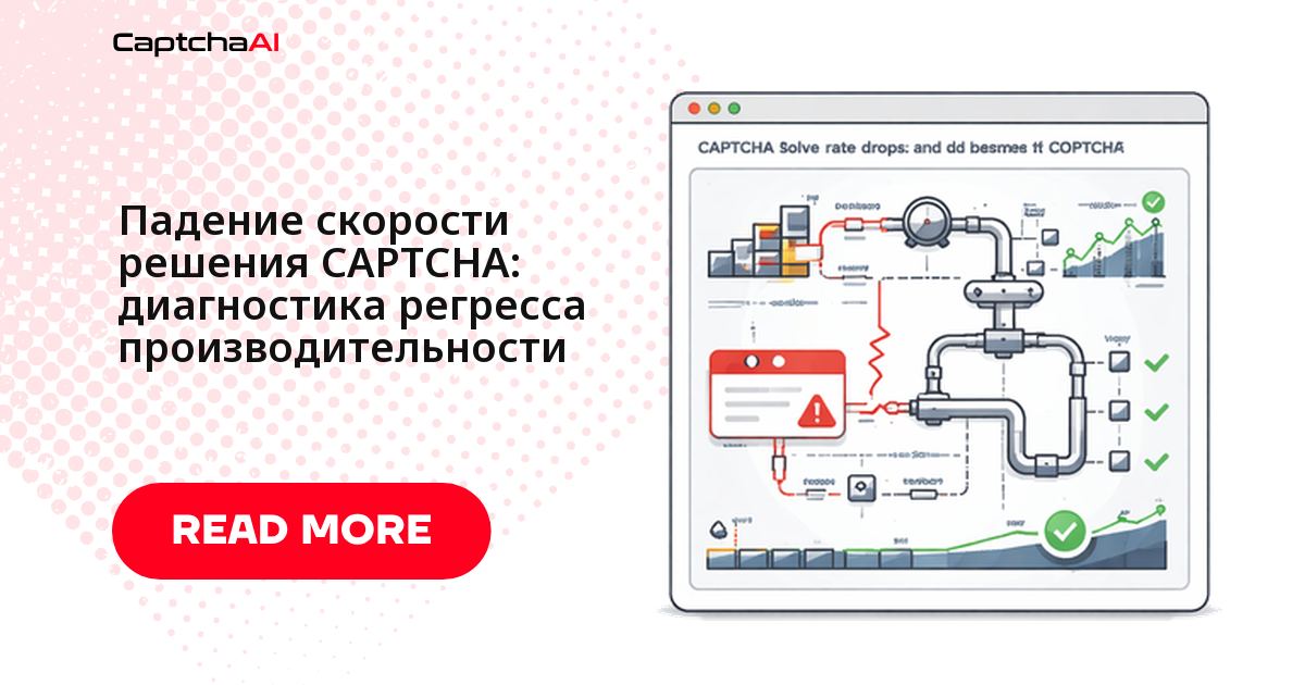 Падение скорости решения CAPTCHA: диагностика регресса производительности