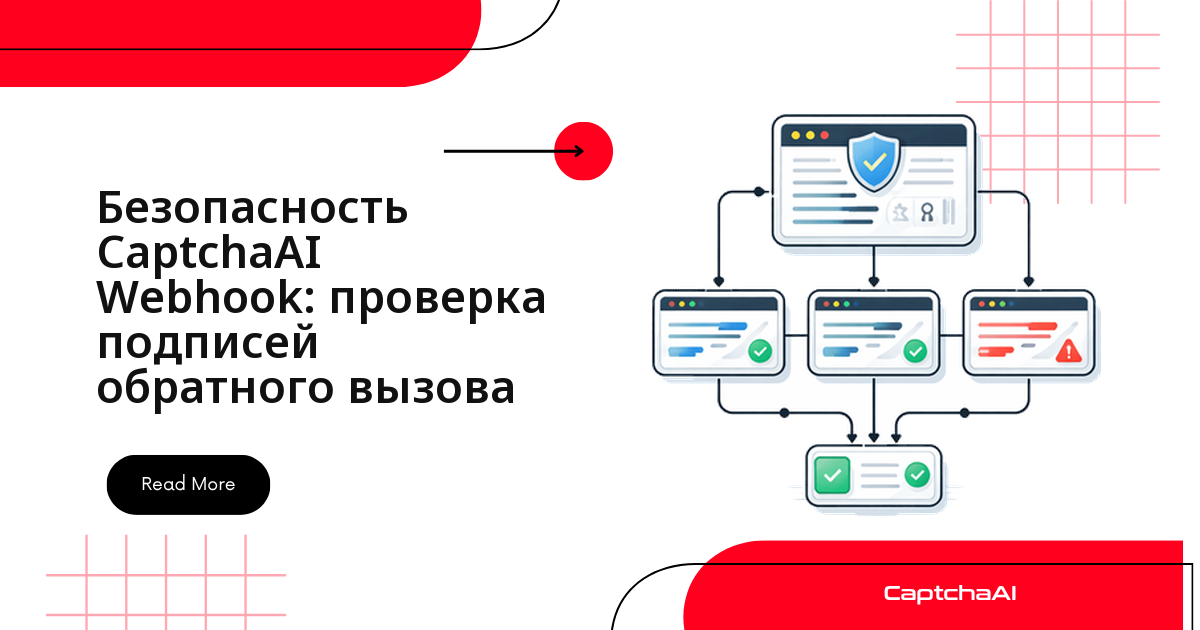 Безопасность CaptchaAI Webhook: проверка подписей обратного вызова