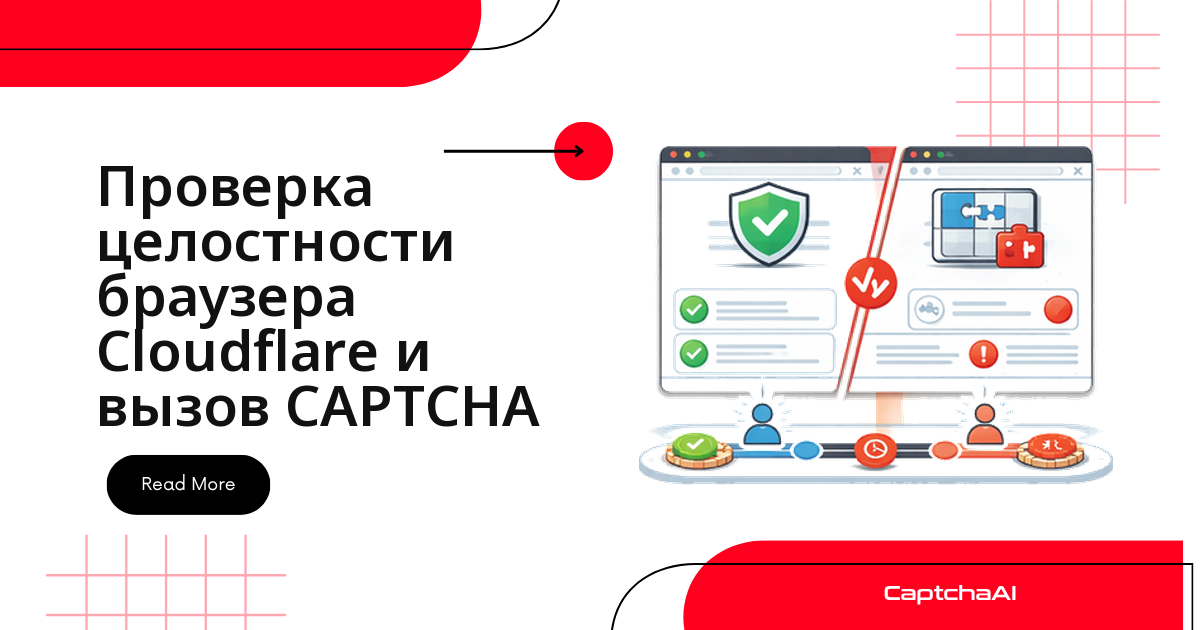 Проверка целостности браузера Cloudflare и вызов CAPTCHA