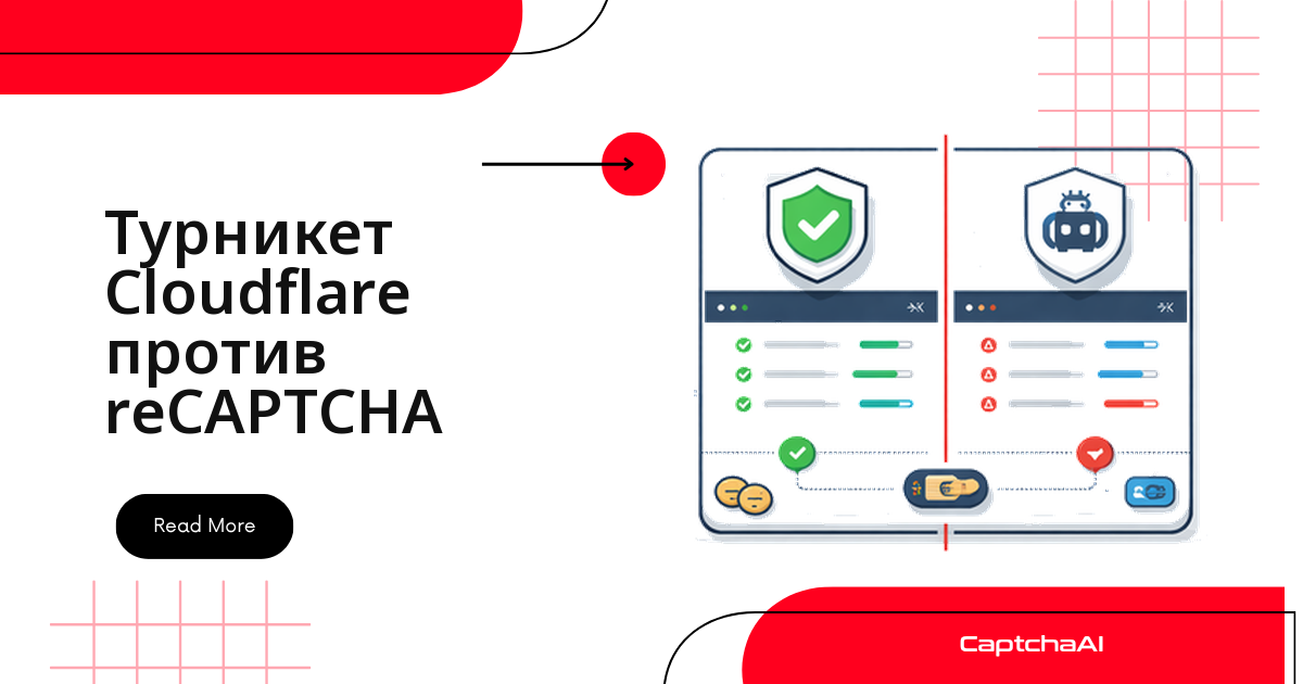 Cloudflare Turnstile Cloudflare против reCAPTCHA