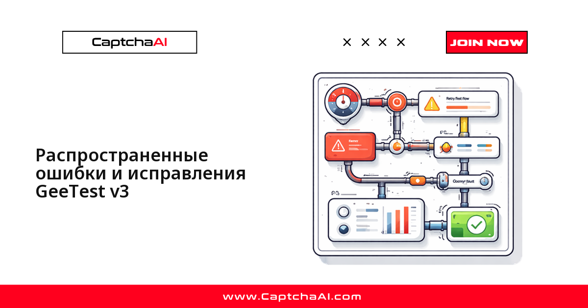 Распространенные ошибки и исправления GeeTest v3