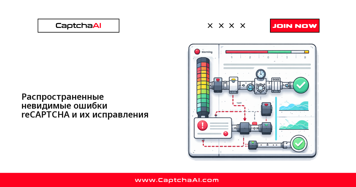 Распространенные невидимые ошибки reCAPTCHA и их исправления