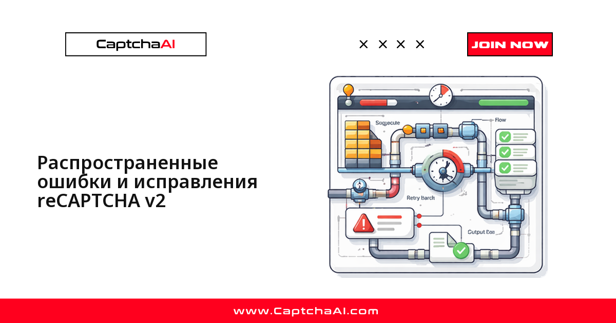 Распространенные ошибки и исправления reCAPTCHA v2
