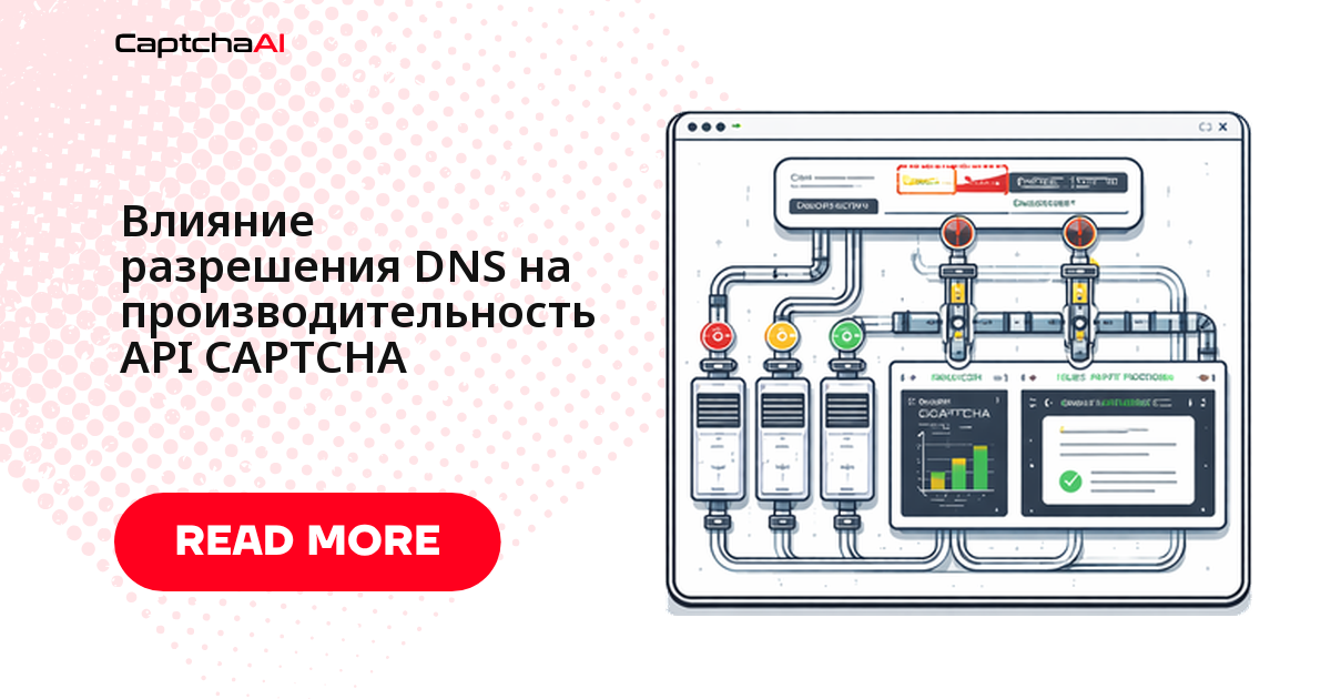 Влияние разрешения DNS на производительность API CAPTCHA
