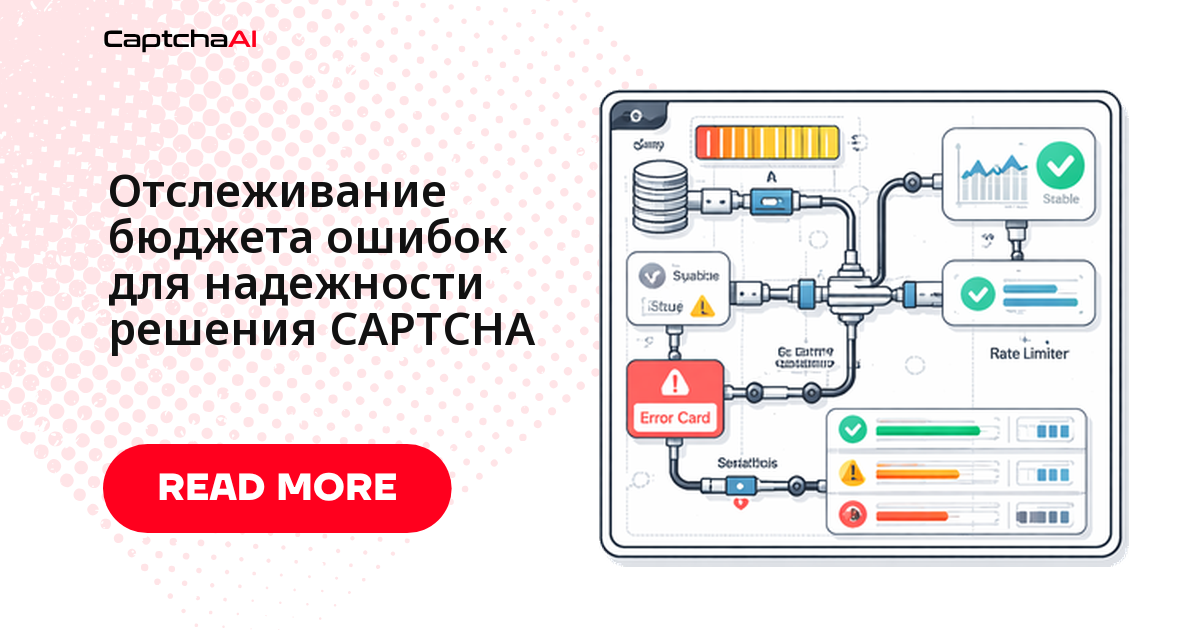 Отслеживание бюджета ошибок для надежности решения CAPTCHA