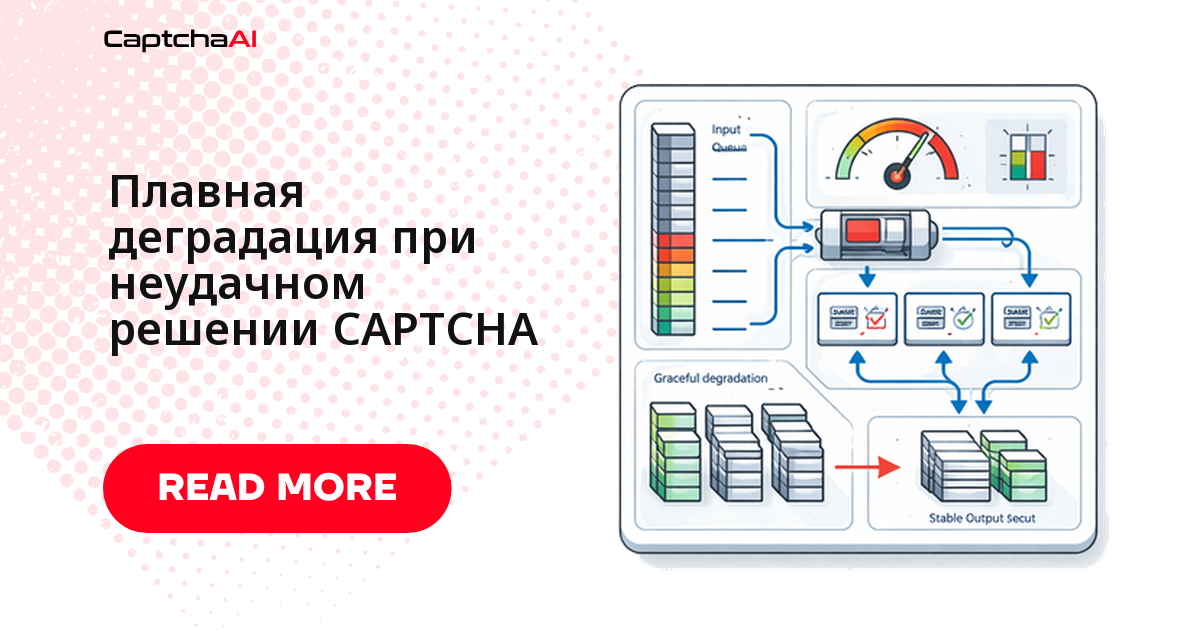 Плавная деградация при неудачном решении CAPTCHA