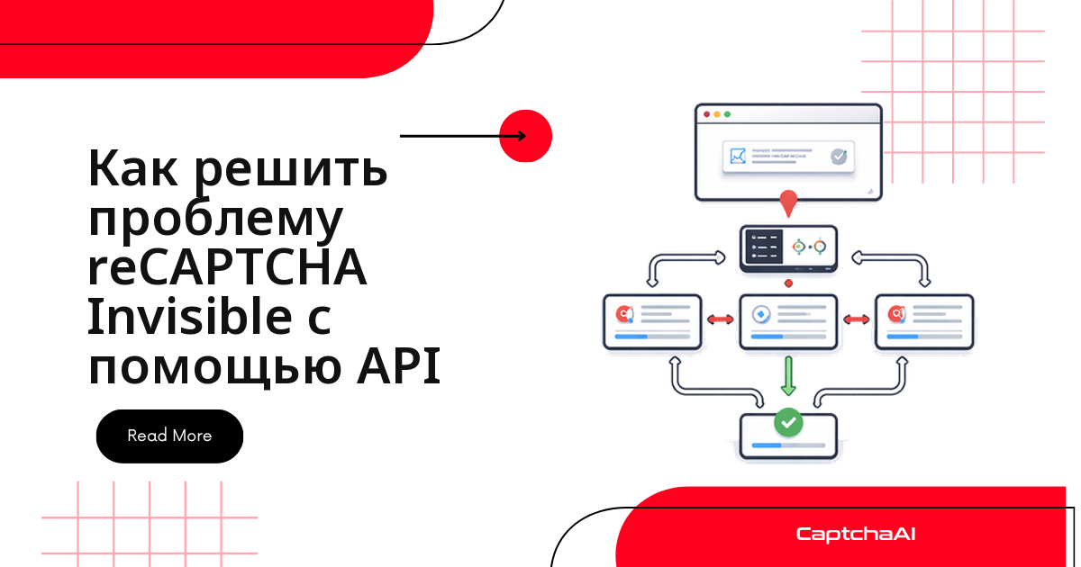 Как решить проблему reCAPTCHA Invisible с помощью API