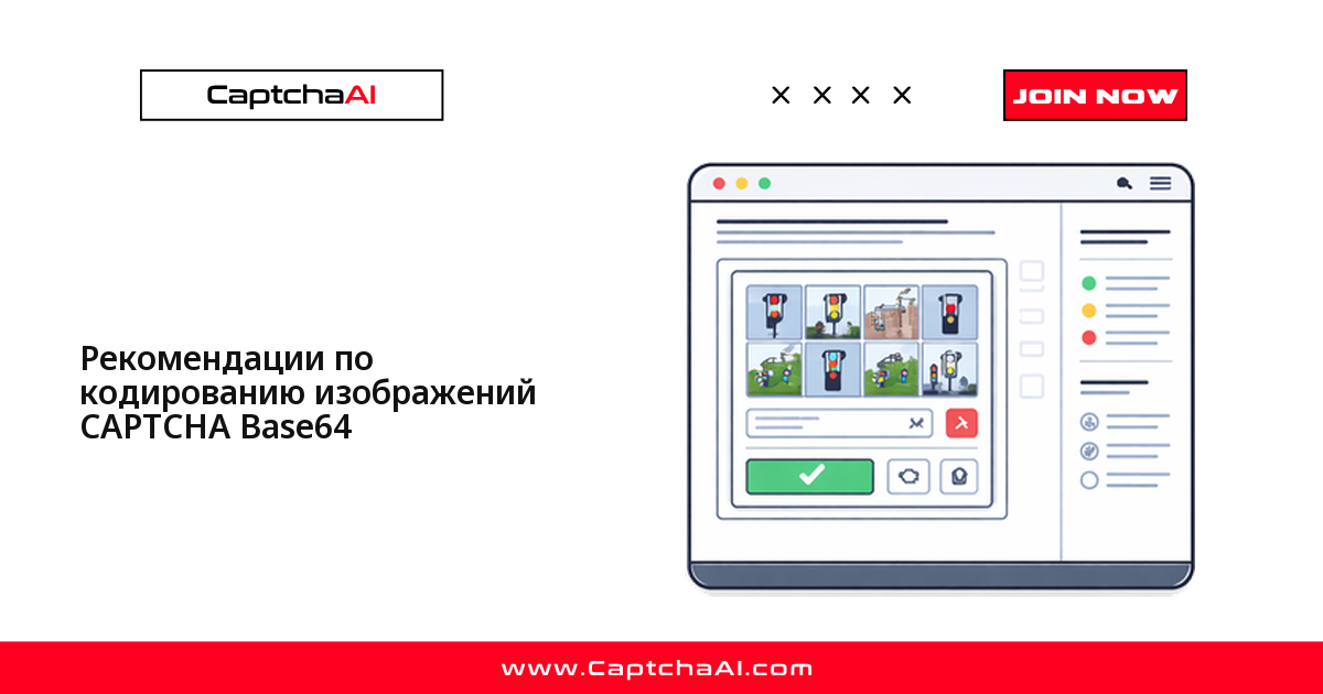Рекомендации по кодированию изображений CAPTCHA Base64