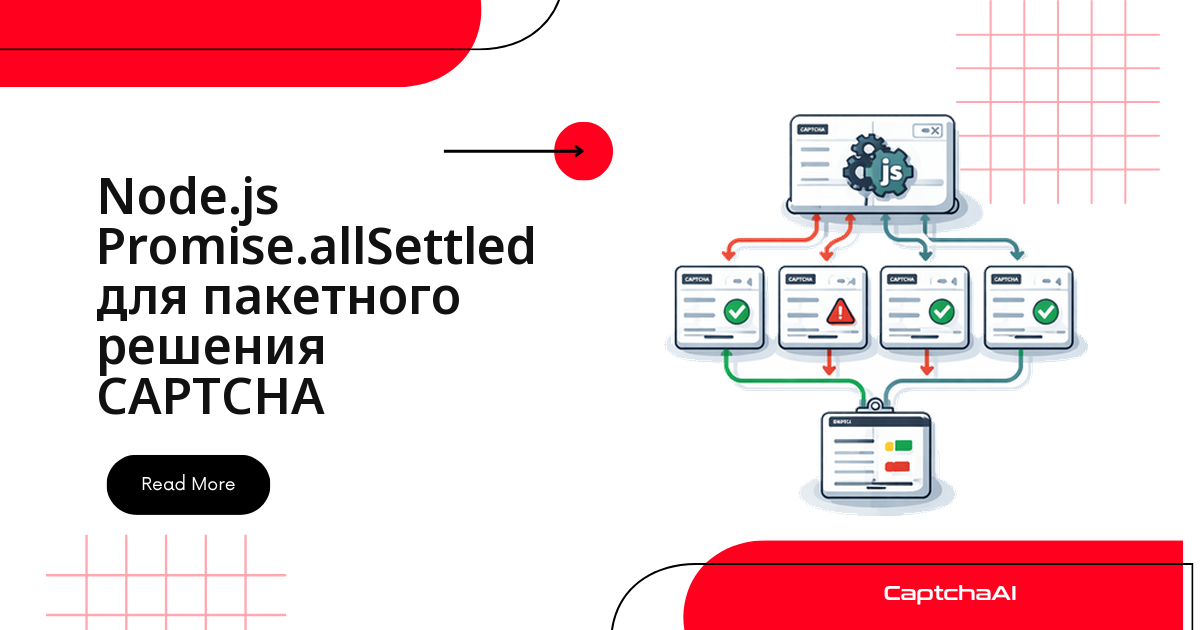 Node.js Promise.allSettled для пакетного решения CAPTCHA