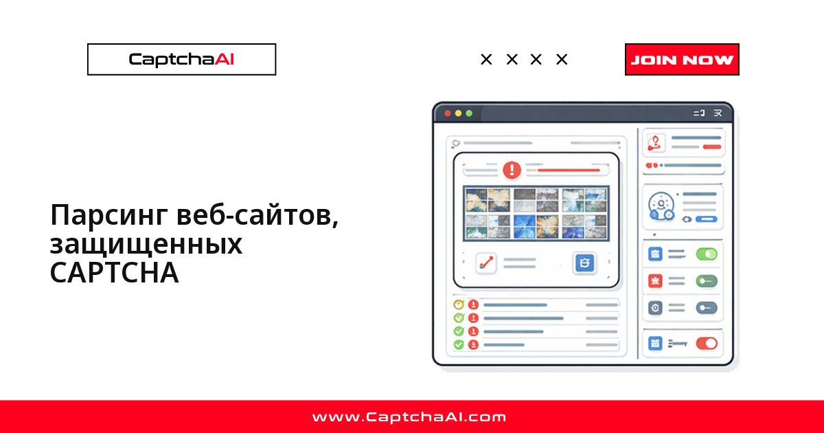 Парсинг веб-сайтов, защищенных CAPTCHA