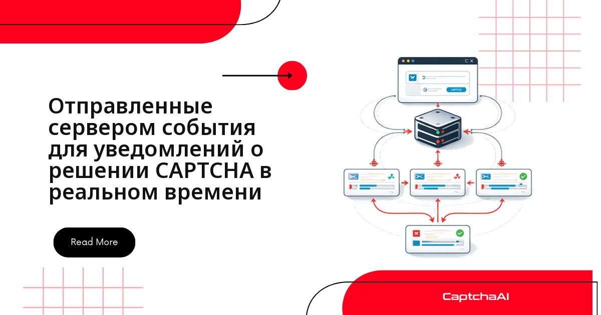 Отправленные сервером события для уведомлений о решении CAPTCHA в реальном времени
