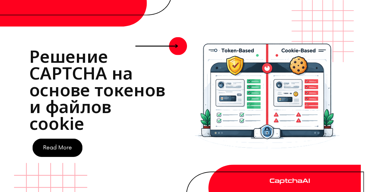 Решение CAPTCHA на основе токенов и файлов cookie