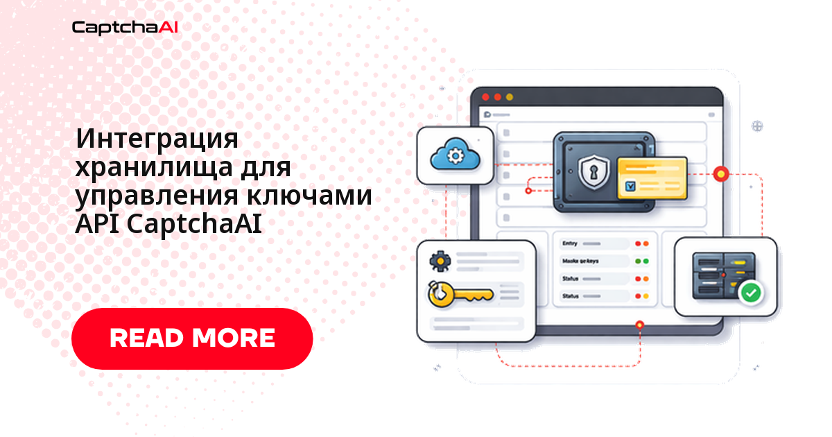 Интеграция хранилища для управления ключами API CaptchaAI