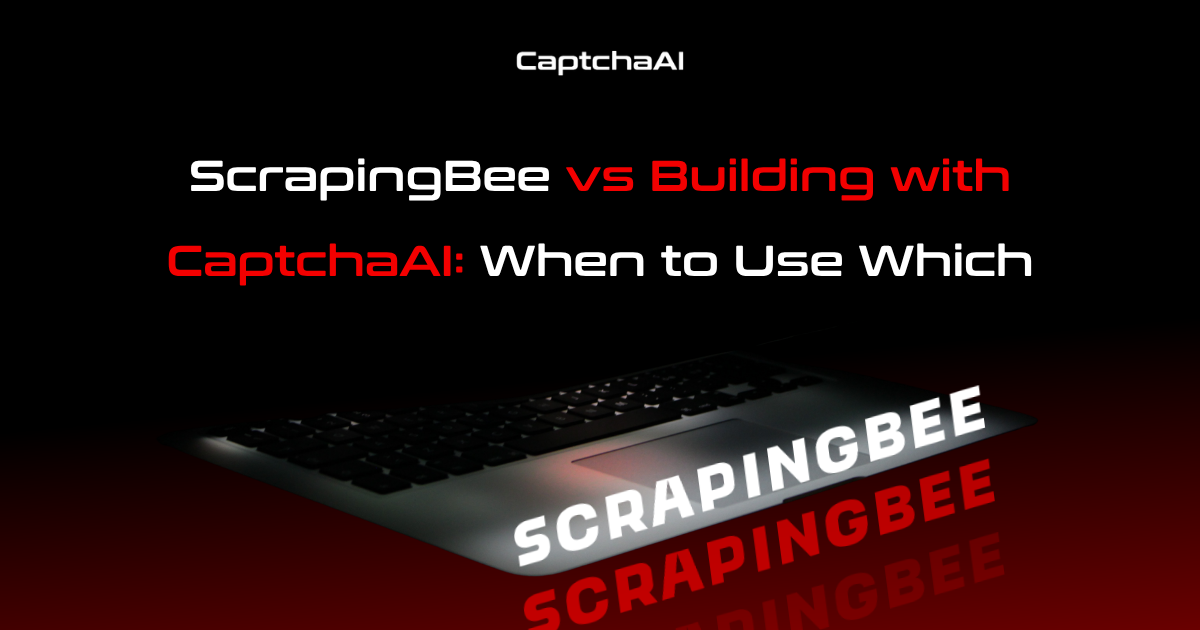 ScrapingBee vs Building with CaptchaAI: When to Use Which