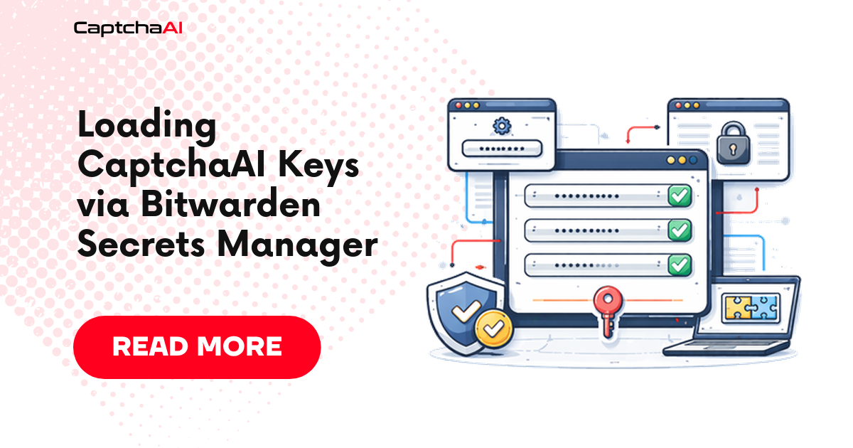 Loading CaptchaAI Keys via Bitwarden Secrets Manager