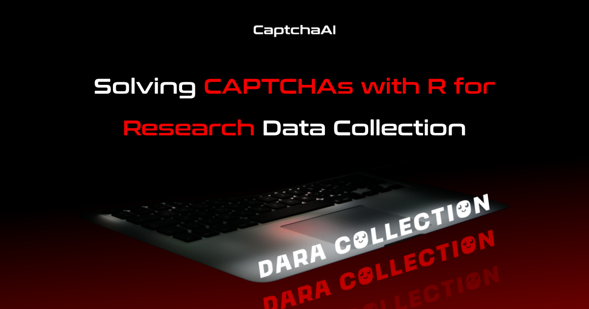Solving CAPTCHAs with R for Research Data Collection