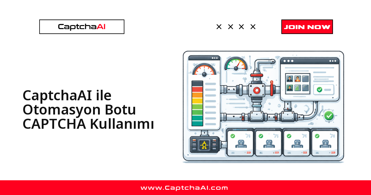 CaptchaAI ile Otomasyon Botu CAPTCHA Kullanımı