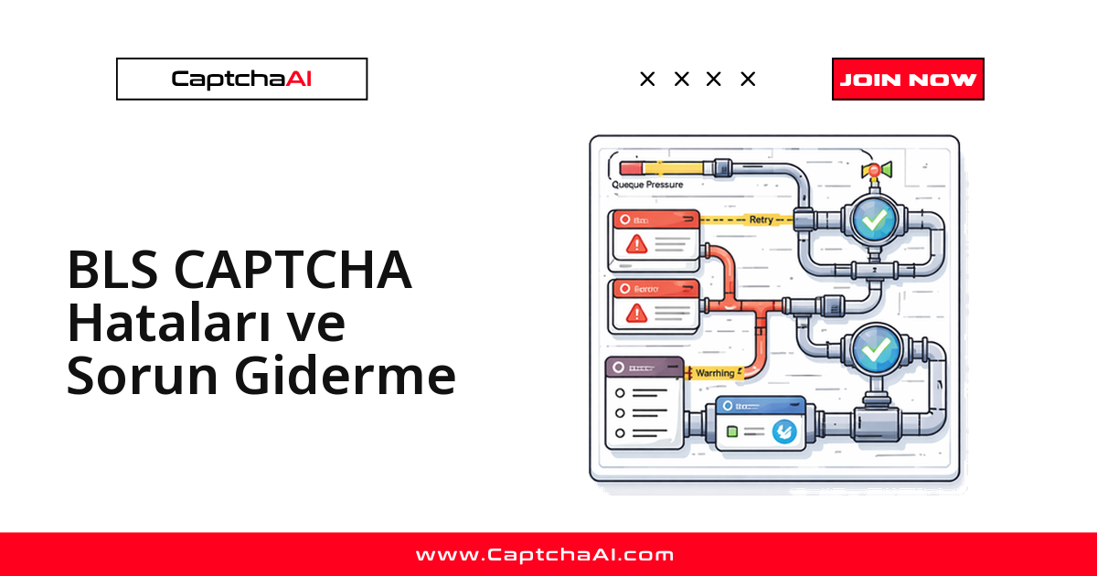 BLS CAPTCHA Hataları ve Sorun Giderme