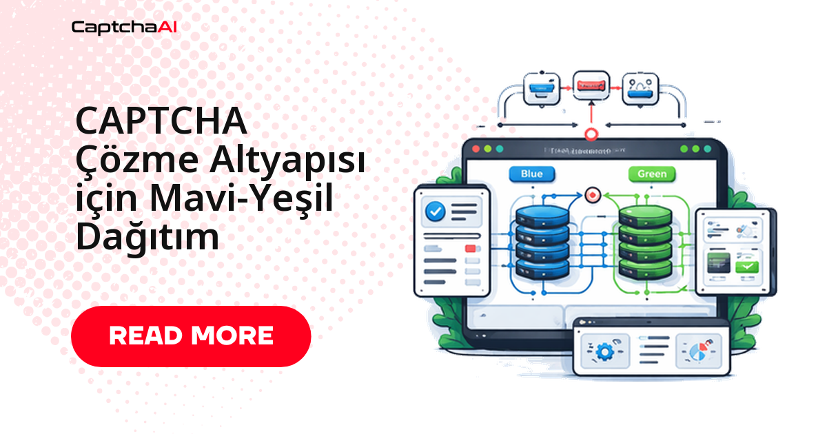 CAPTCHA Çözme Altyapısı için Mavi-Yeşil Dağıtım