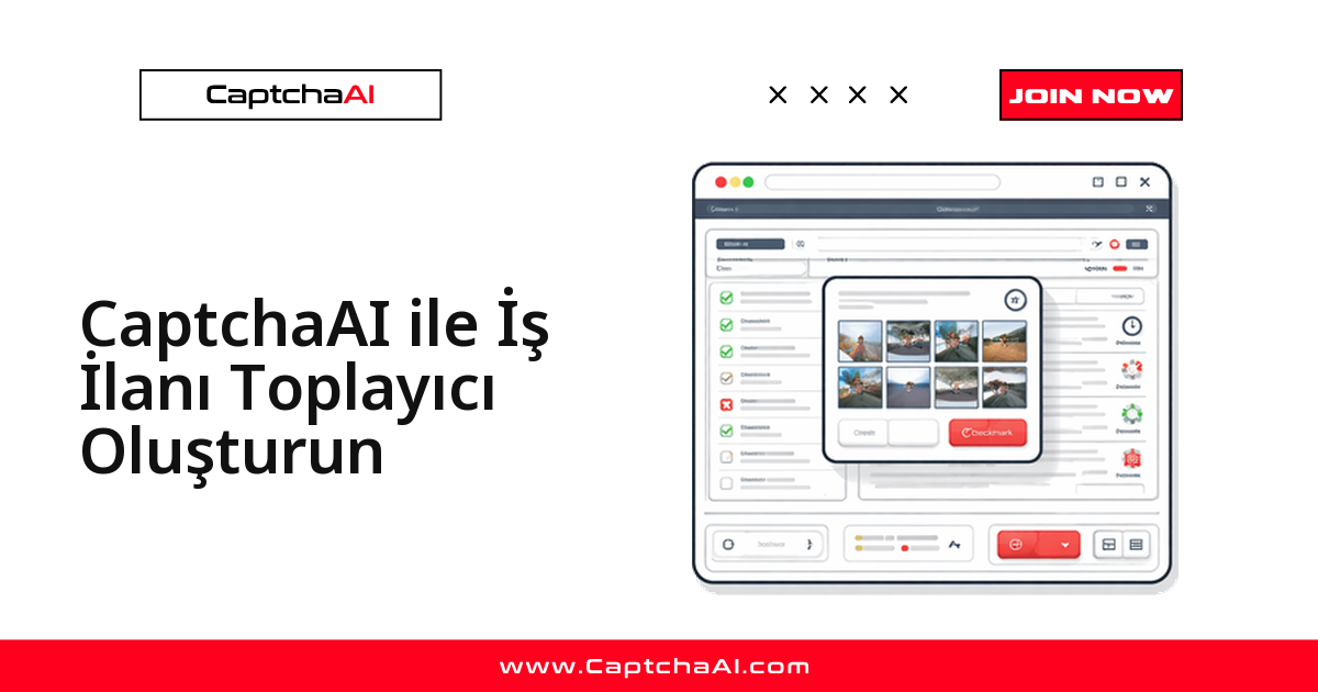CaptchaAI ile İş İlanı Toplayıcı Oluşturun