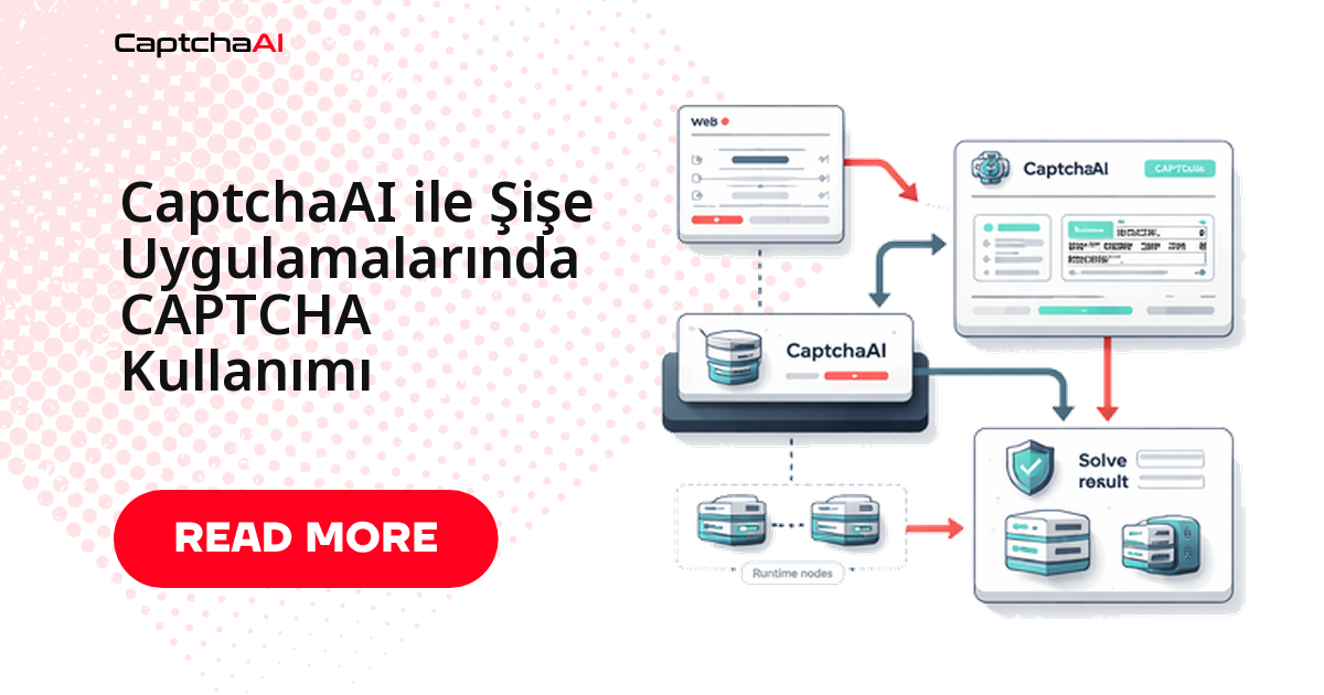 CaptchaAI ile Şişe Uygulamalarında CAPTCHA Kullanımı