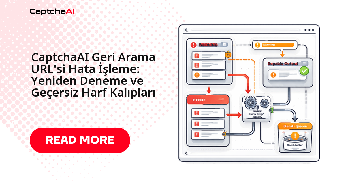CaptchaAI Geri Arama URL'si Hata İşleme: Yeniden Deneme ve Geçersiz Harf Kalıpları