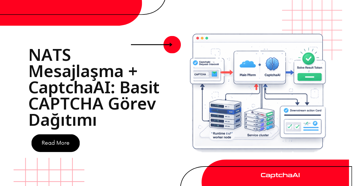 NATS Mesajlaşma + CaptchaAI: Basit CAPTCHA Görev Dağıtımı