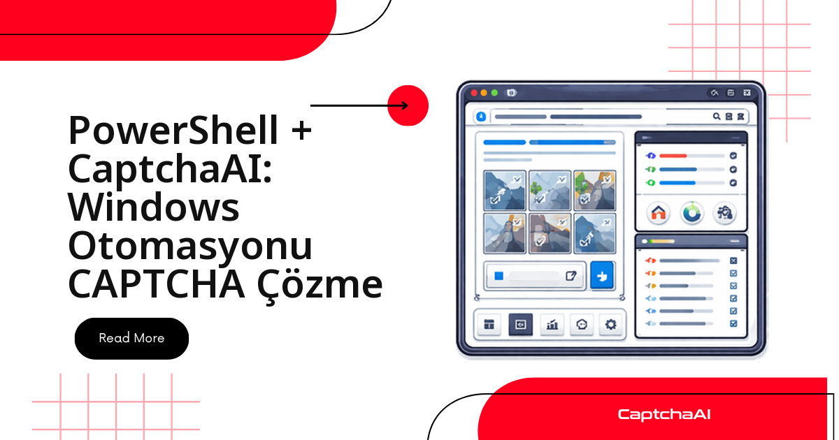 PowerShell + CaptchaAI: Windows Otomasyonu CAPTCHA Çözme