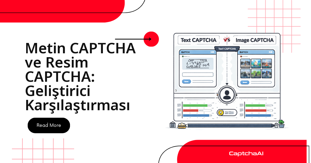Metin CAPTCHA ve Resim CAPTCHA: Geliştirici Karşılaştırması