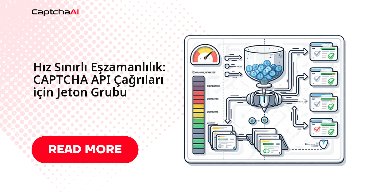Hız Sınırlı Eşzamanlılık: CAPTCHA API Çağrıları için Jeton Grubu