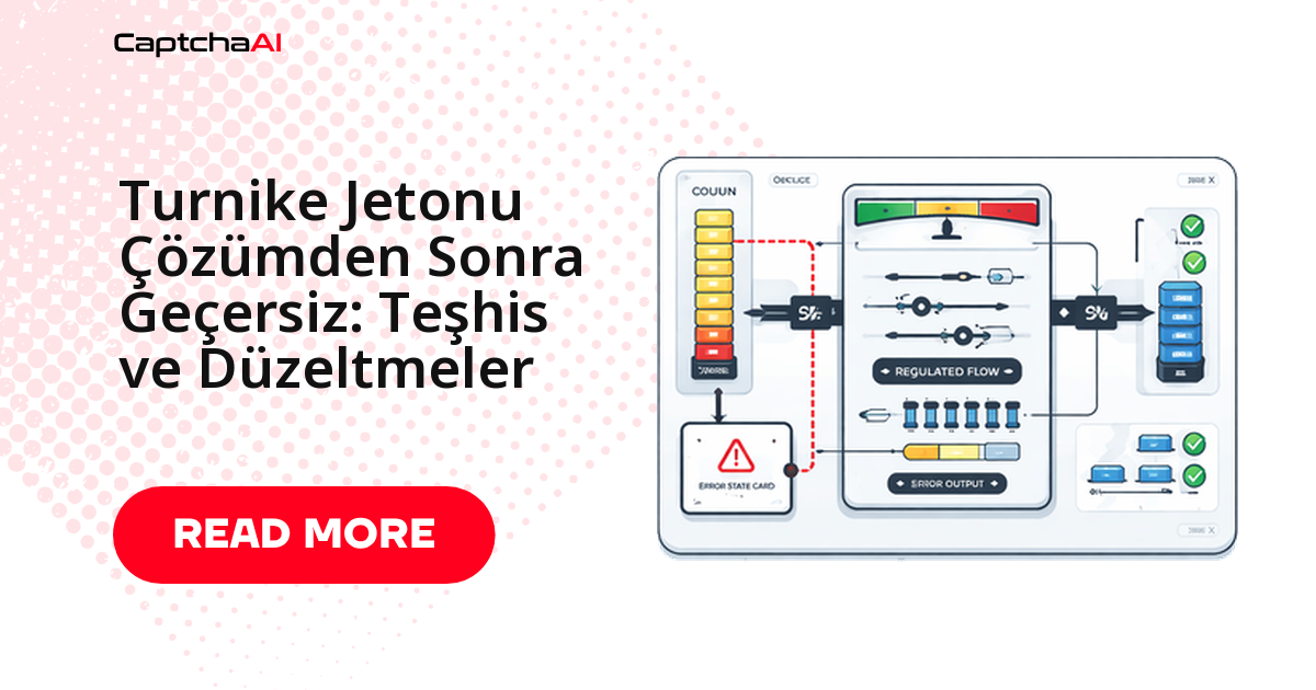 Turnstile Jetonu Çözümden Sonra Geçersiz: Teşhis ve Düzeltmeler