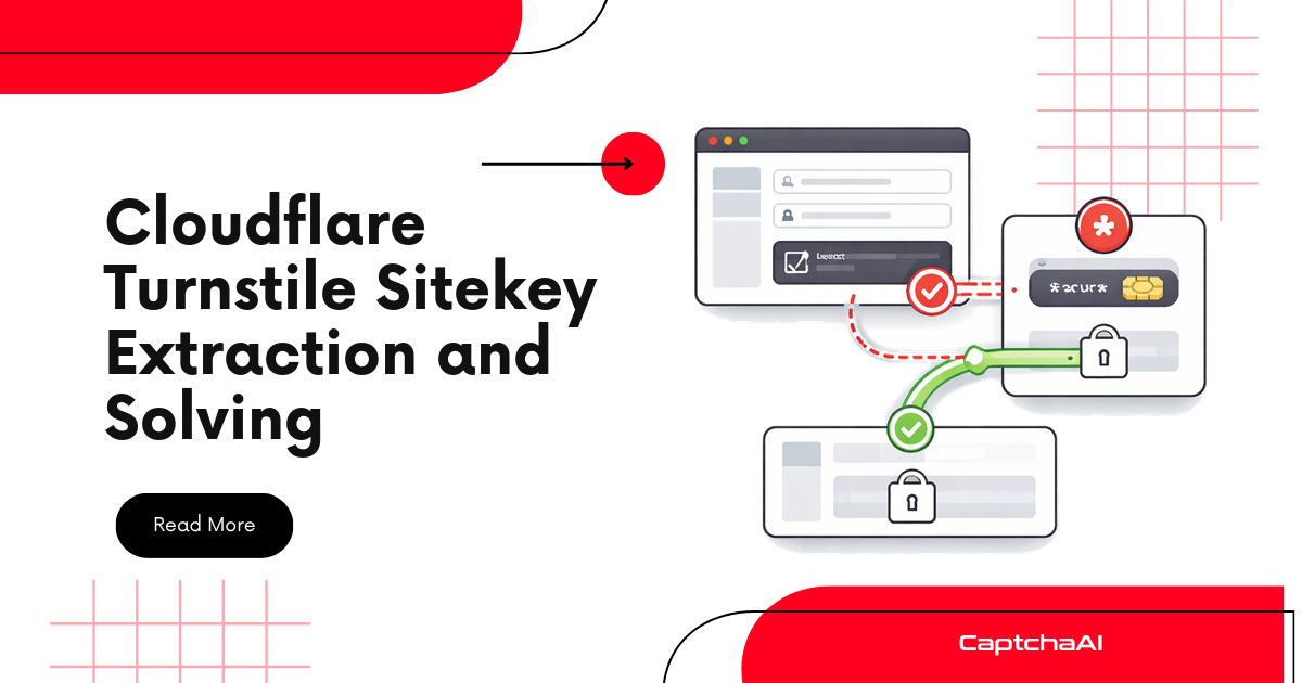 Cloudflare Turnstile Sitekey Extraction and Solving