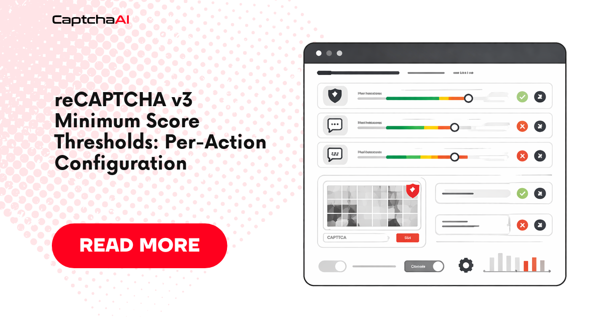 reCAPTCHA v3 Minimum Score Thresholds: Per-Action Configuration