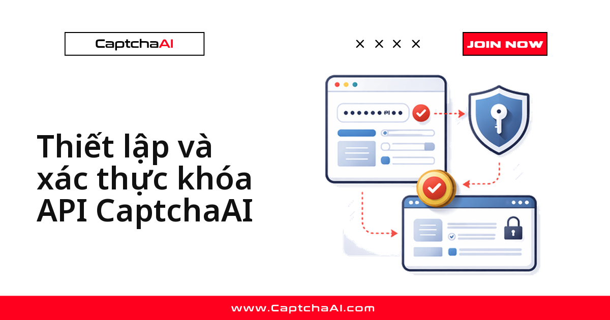 Thiết lập và xác thực khóa API CaptchaAI