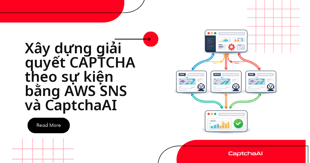Xây dựng giải quyết CAPTCHA theo sự kiện bằng AWS SNS và CaptchaAI