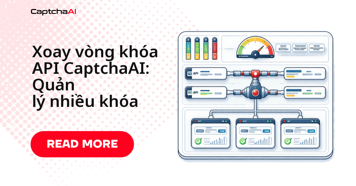 Xoay vòng khóa API CaptchaAI: Quản lý nhiều khóa