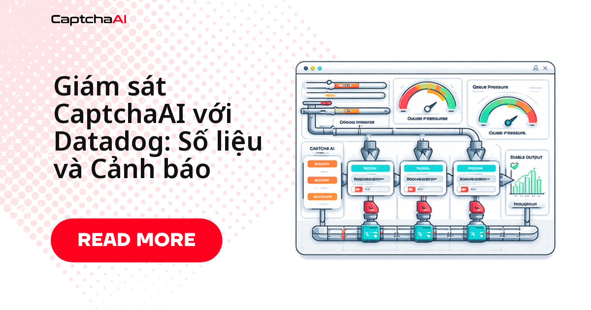 Giám sát CaptchaAI với Datadog: Số liệu và Cảnh báo