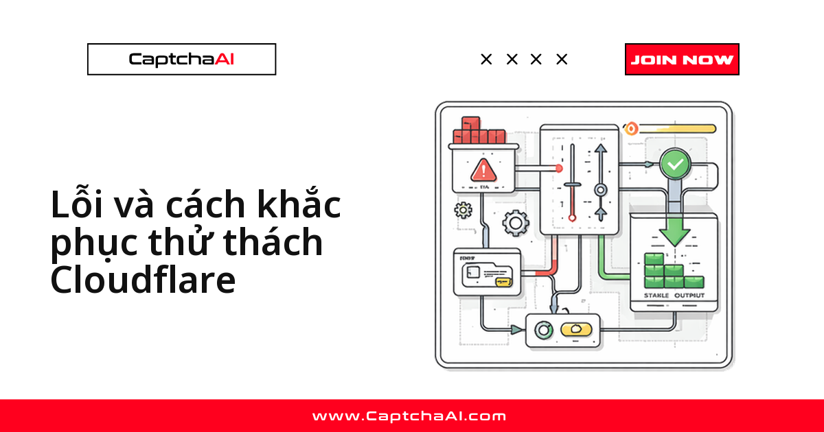 Lỗi và cách khắc phục thử thách Cloudflare